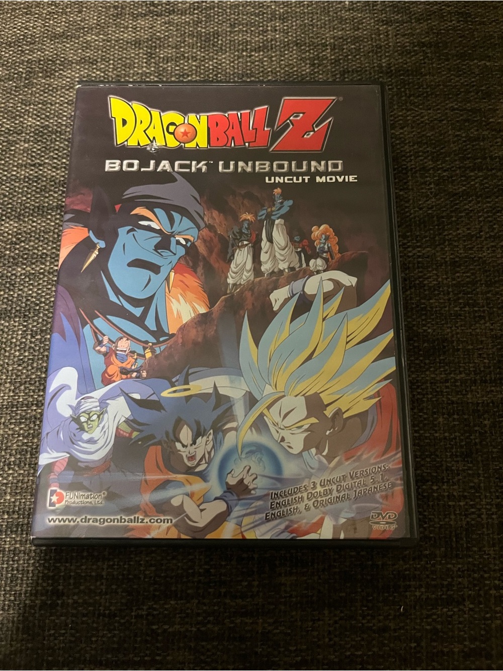Dragon Ball Z - Bojack Unbound (Uncut) - DVD - GOOD